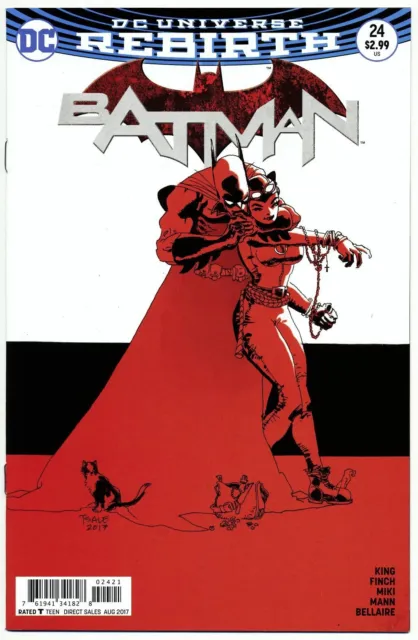 BATMAN (Vol. 3) #24 F/VF, Sale c. Direct DC Comics 2017 Stock Image