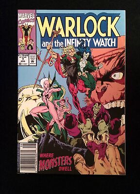 Warlock and the Infinity Watch #7  Marvel Comics 1992 VF/NM Newsstand