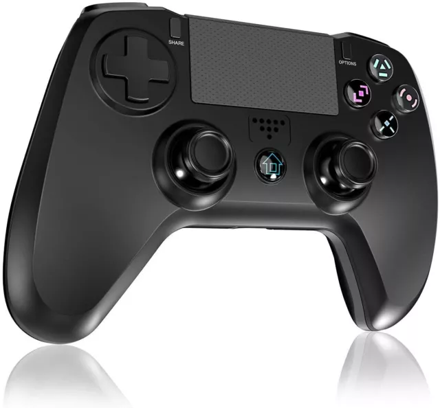 Manette PS4 Sans Fil Bluetooth Manette de Jeu avec USB Rechargeable PC et PS3