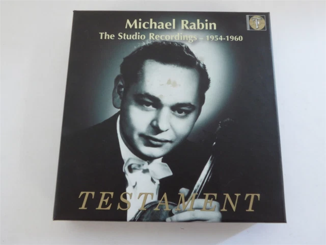 MICHAEL RABIN, 1936-1972 [Box Set] (CD, Oct-2005, 6 Discs, EMI