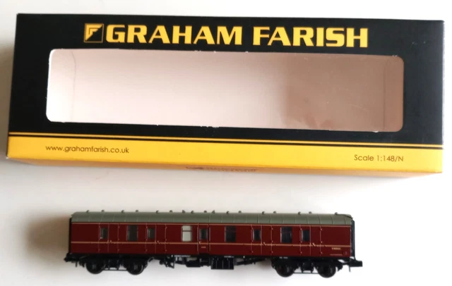 Faarish FARISH MK1 BG Full Brake, BR Maroon, N gauge £26.70 - PicClick UK