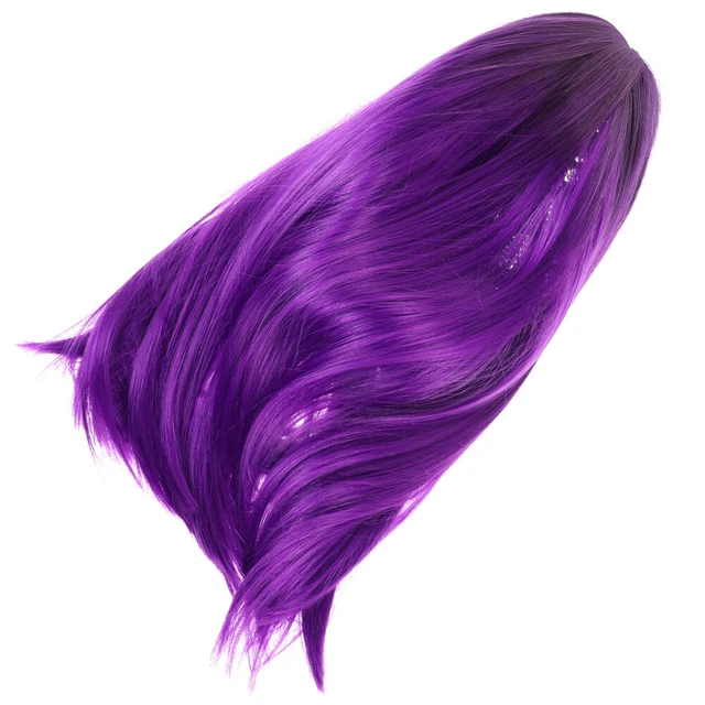 Cheveux Bob Dégradé Perruque Dégradée Blonde Humains Manquer Raides