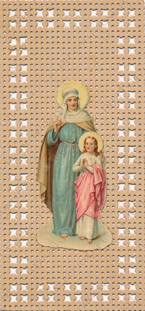 Santino Madonna con Gesù bambino Canivet