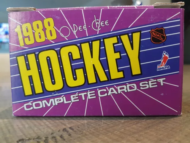 1987-88 O Pee Chee NHL Hockey set break   BUY 5 CARDS SHIPPING FREE 2