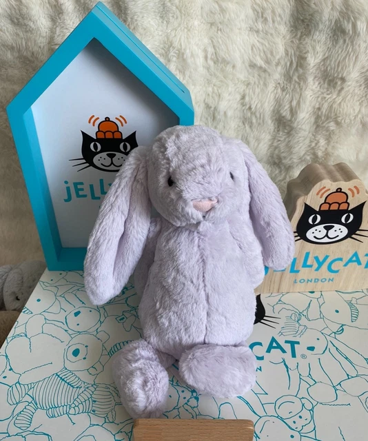 JELLYCAT PURPLE 31CM Jelly Rabbit Doll (with Dust Bag) £12.92 - PicClick UK