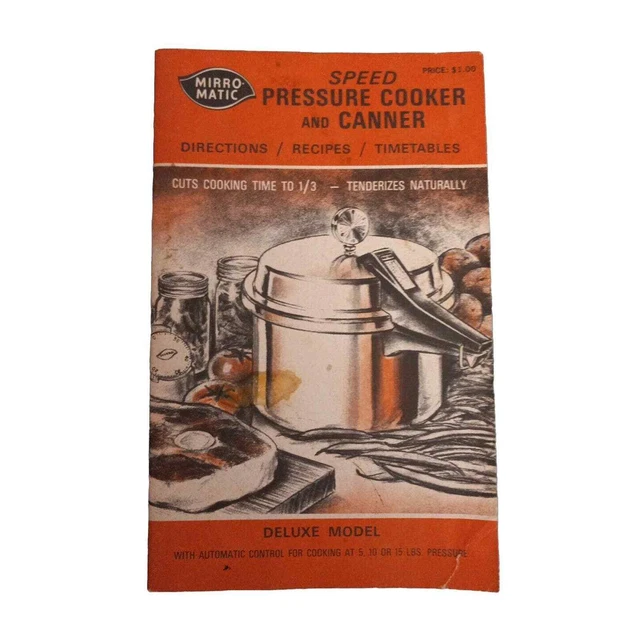 Mirro matic pressure cooker m 0406 manual 2025