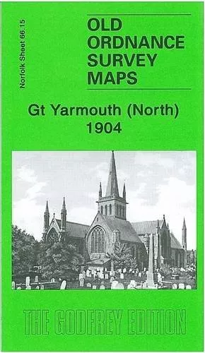 Old Ordnance Survey Map Great Yarmouth North 1904