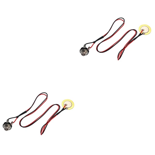 Micro Guitare électrique, 3m 6.35mm Audio Jack Clip Sur