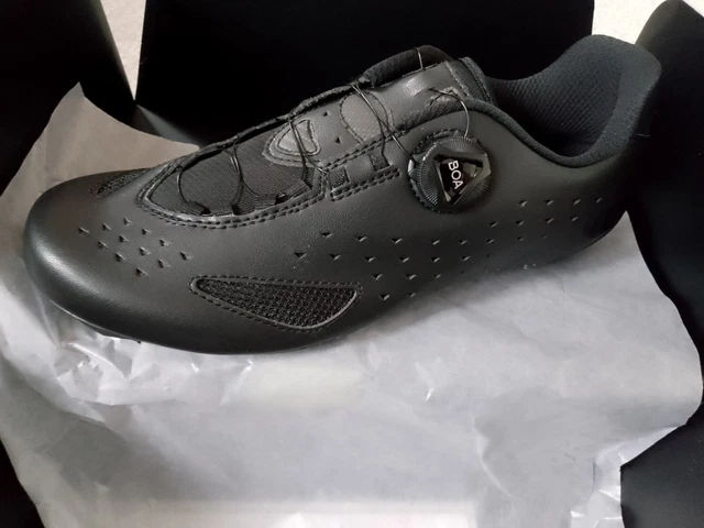 Lake CX219 Road Cycling Shoes (EU Size 43) In Black