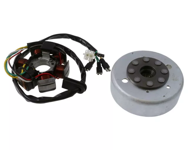 Lichtmaschine / Zündung inkl. Rotor für Derbi Aprilia mit Ducati Kokusan Zündung