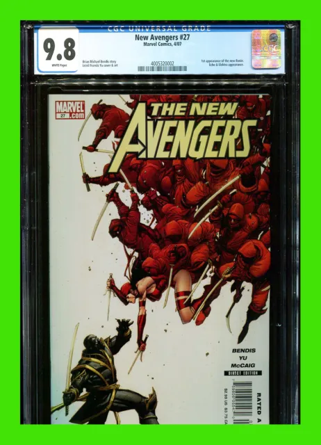 New Avengers #27 CGC 9.8 1st RONIN Hawkeye