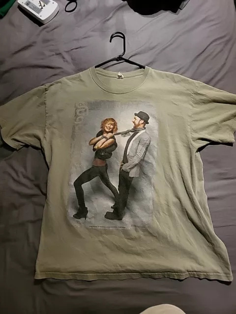 Sugarland The Incredible Machine Tour 2011 Shirt XL