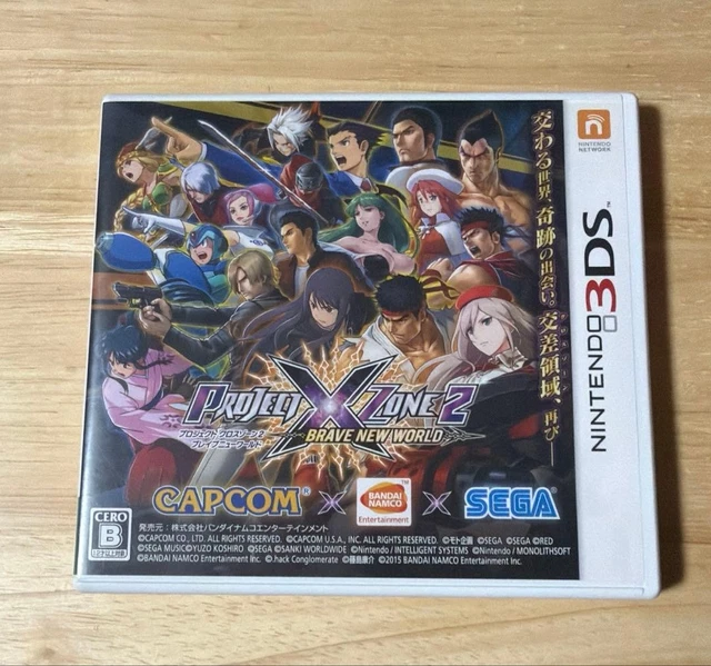 PROJECT X ZONE 2 Brave New World Nintendo 3DS New Sealed $221.33
