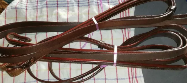 Zügel Split Reins Westernzügel dunkel oiled ca.240mm Waterloop Lagerware