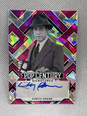 2022 Leaf Pop Century Chevy Chase Pink Ice Auto Autograph 2/7
