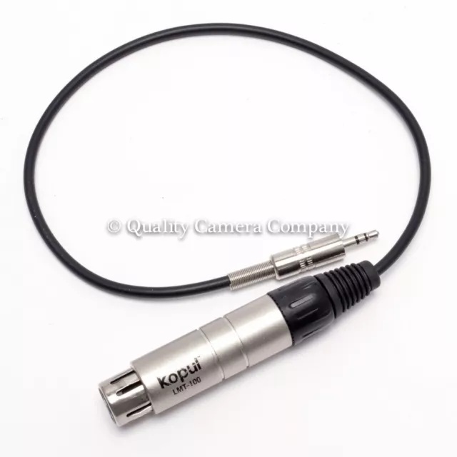 Kopul LMT-100 - Câble correspondant à impédance microphone mono xlr-3,5 mm STÉRÉO - EX