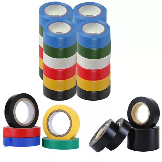 Electrical Waterproof Insulation Packs Tape Coloured Insulating  Multi PVC