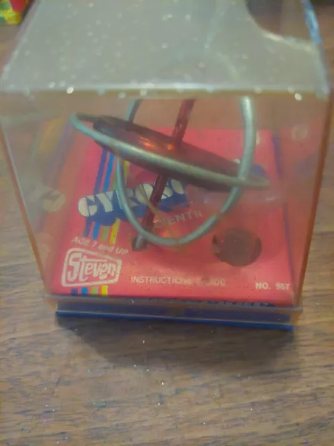 Vintage Toy Gyroscope Spinning Top