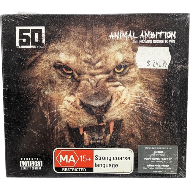 50 CENT ANIMAL Ambition: An Untamed Desire To Win CD NEW $13.71 - PicClick  AU
