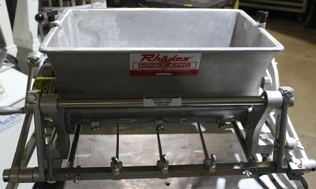 Rhodes Kook-E-King Wire Cut Cookie depositing Machine with one die