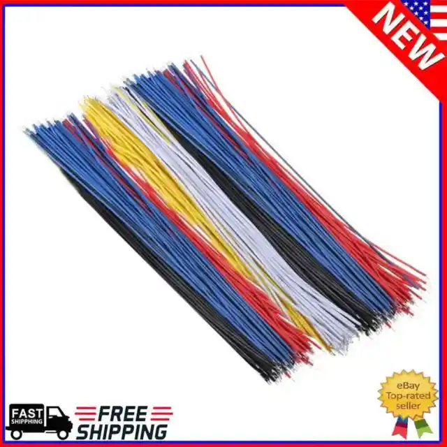 100pcs Tin Plated PCB Solder Cable Fly Jumper Wire Copper Conductor Wire 8 inch