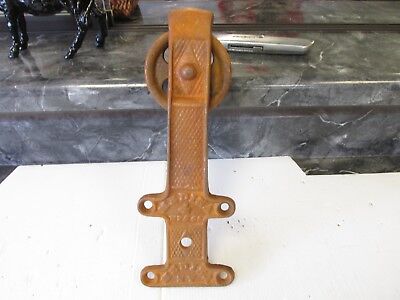 2  New  Barn Shed Farm Door   Rolling  Track Hanger Cast Iron