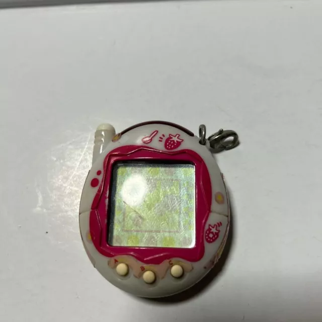 Bandai Tamagotchi Plus Congratulation Keitai Kai Two Ichigo Strawberry Yogurt 2