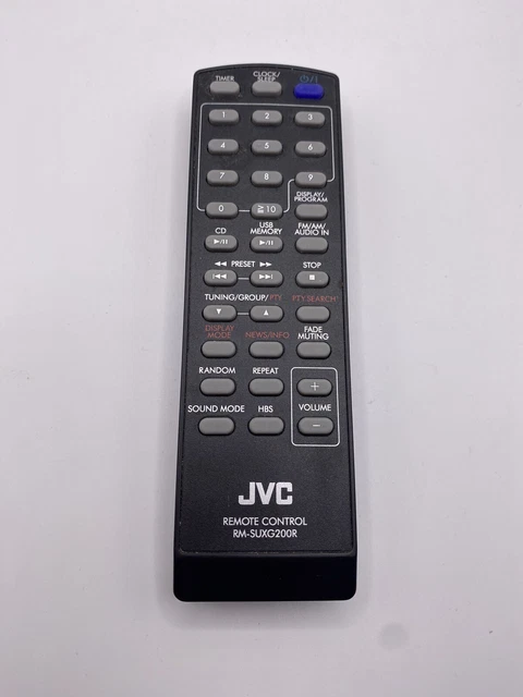 JVC UM-3 TÉLÉCOMMANDE Magnétoscope Vidéo Authentique