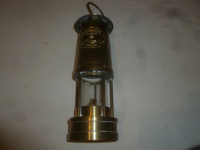 Brass Miners Ship Thomas & Williams Cambrian Lantern Makers Aberdare Wales