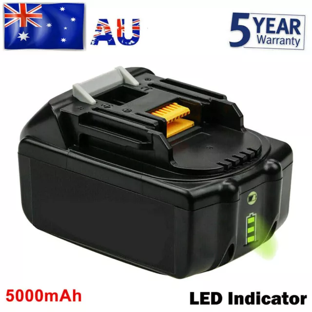 5.0AH 18V Lithium Ion Battery for Makita LXT400 BL1815 BL1830 BL1840 BL1850 Tool