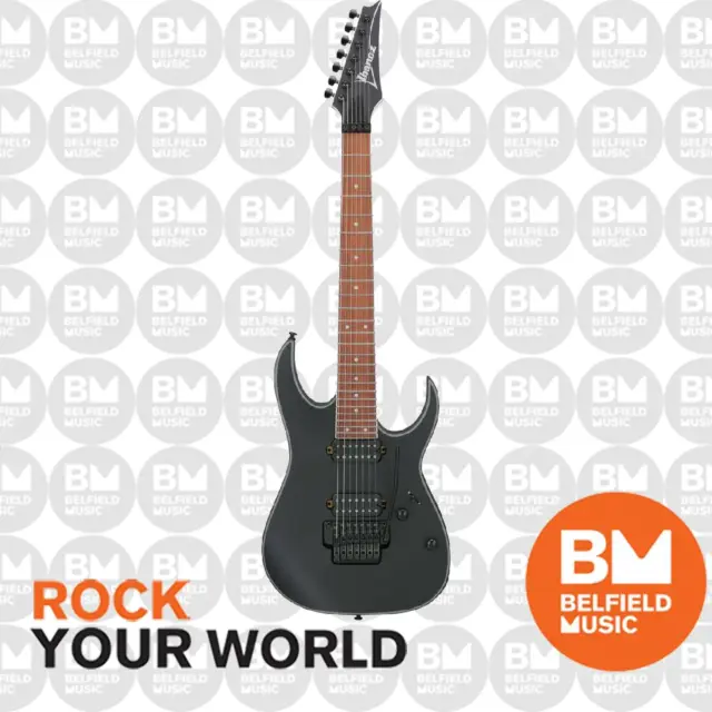 Ibanez RG7420EXBKF Electric Guitar 7-String Black Flat - Brand New
