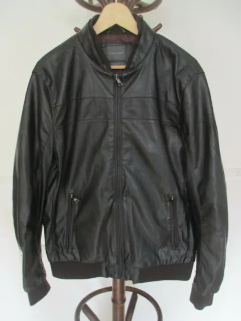Jacket cuir hotsell homme zara