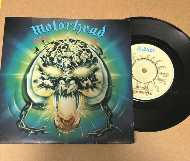 MOTORHEAD - OVERKILL - Too Late - Bronze BRO 67 - 45 RPM 7