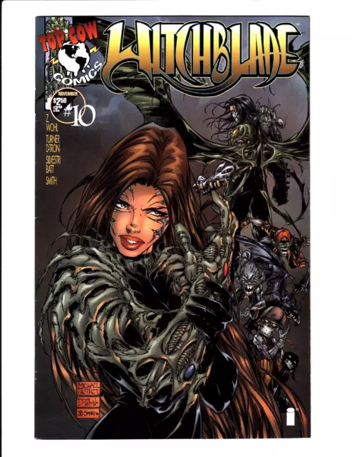 Witchblade 10 Michael Turner 1996 1st Darkness Image Top Cow Comics VF/NM