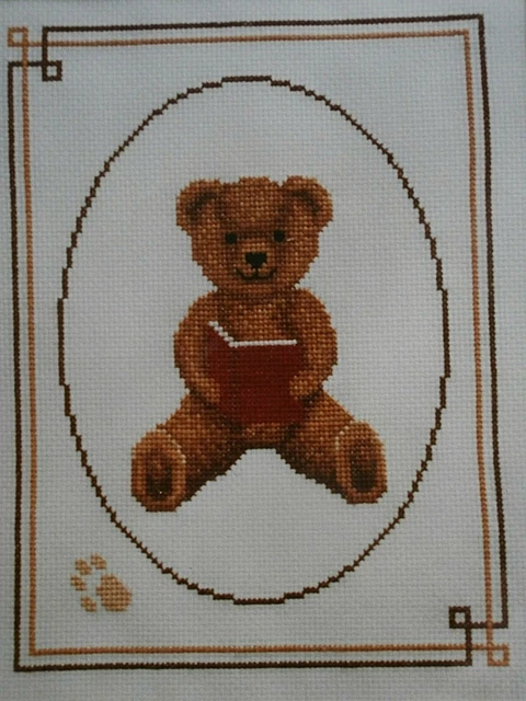 Lynn Porter Designs Kreuzstich-Kit - TEDDYBÄR BUCH