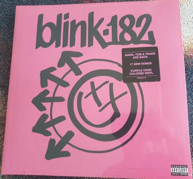 BLINK 182 ONE More Time Album 2023 USA LP Purple Ooze Marble Vinyl EUR ...