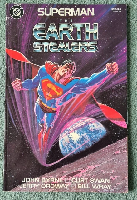 Superman Earth Stealers (One-Shot)  Prestige Format  Dc Comics  May 1988  V/G