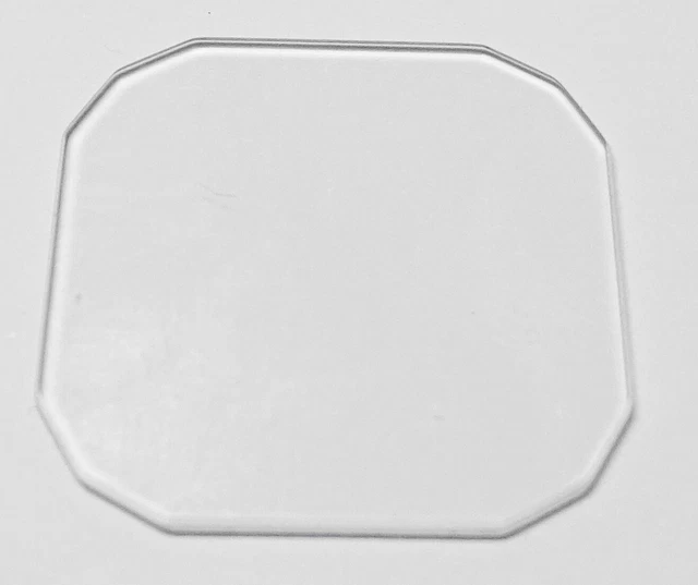 Verre De Montre Tissot - Référence 40765 - Format Carré 25.85 Mm, épaisseur 1.60 Mm - Neuf Sans étiquette