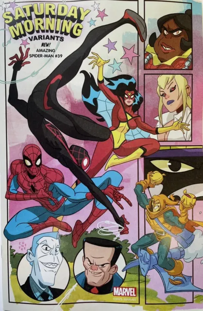 Amazing Spider-Man #39 (2023) DISNEY100 X-Men Variant Cover Marvel Comics