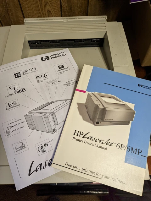 Vintage HP HP6MP Laser Printer "Still working after all these years" Toronto/GTA