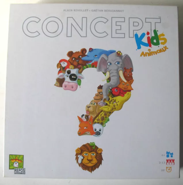 Jeu de société - CONCEPT Kids Animaux - Asmodée