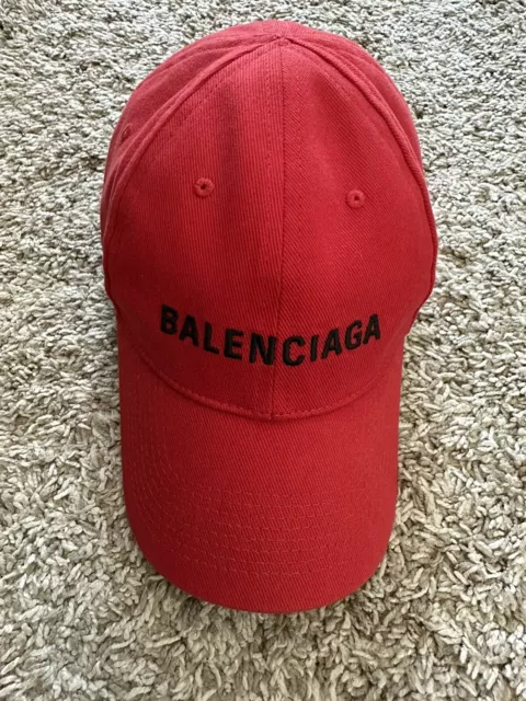 Balenciaga Red Hat Large 59cm