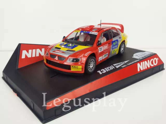 Scx Scalextric Slot Ninco 50401 Mitsubishi Lancer WRC " Catalunya-Costa Daurada