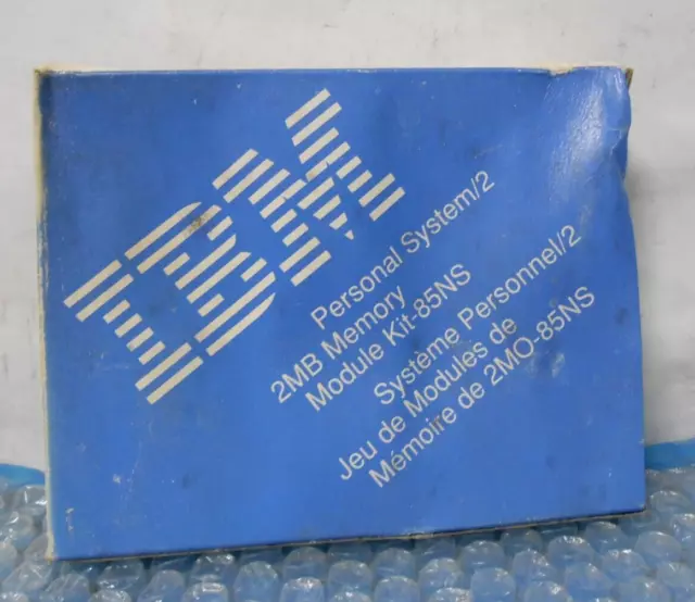 IBM 2MB FRU 92F0104 68x6127 65X6249 85NS 72 PIN SIMM PS2 Memory 2m Ram