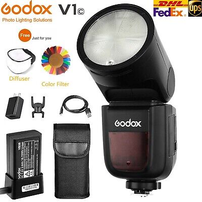 Godox V1 Flash V1C TTL 1/8000s HSS Lithium Battery Speedlite Flash for Canon
