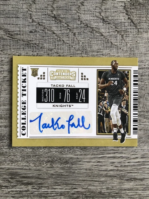 TACKO FALL 19-20 Rookie Auto Contenders RC Autograph Ticket #118 Celtics UCF 🔥