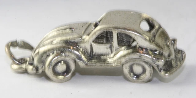Vtg Danecraft Sterling Silver Vw Bug Volkswagen Charm