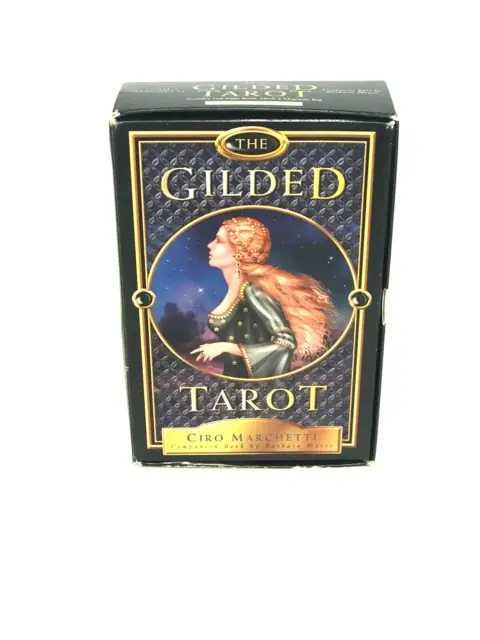 The Gilded Tarot (Book and Tarot Deck Set) - Cards By Barbara Moore