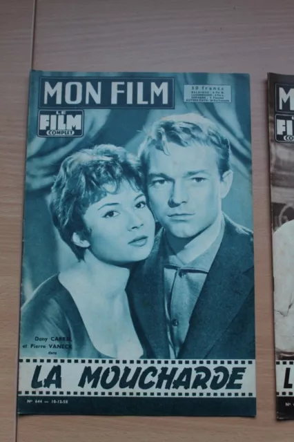MON FILM - DANY CARREL et PIERRE VANECK  Dans: LA MOUCHARDE Numéro: N°644