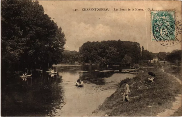 CPA CHARENTONNEAU Les Bords de la Marne (1352786)
